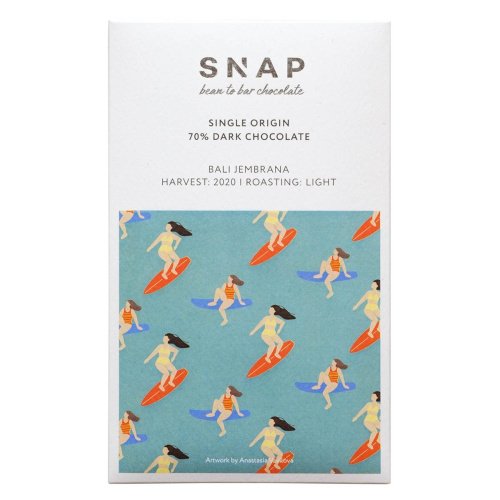 ШОКОЛАД SNAP BALI JEMBRANA 70% 50гр